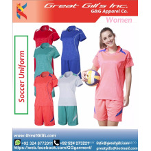 Frauen Fußballuniform Fußballbekleidung / Fußballuniform / Fußballbekleidung